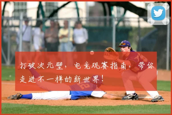 打破次元壁,电竞观赛指南,带你走进不一样的新世界!